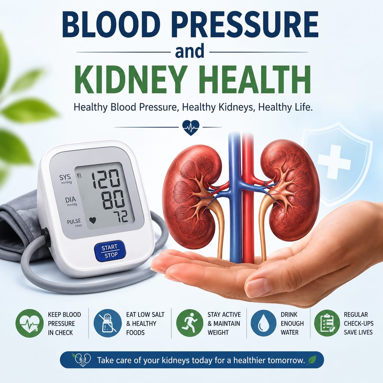 Blood pressure and kidney health